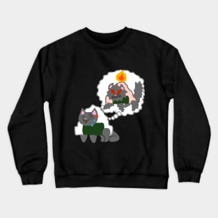 Onigiri Cat Crewneck Sweatshirt